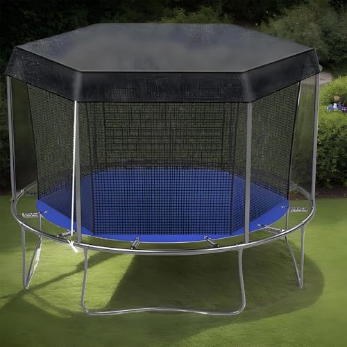 Dosel de trampolín plegable contra el sol y calor infantil exterior 3