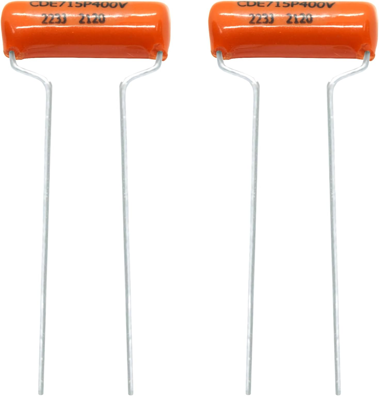 Pair (2X) - .022 uf/400 v Orange Drop Capacitors