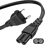 Guy Tech Câble d'alimentation de rechange mâle et connecteur pour Yamaha Clavinova CLP 411, CLP 511, CLP411, CLP511, CLP511   Piano numérique d'échantillonnage stéréo