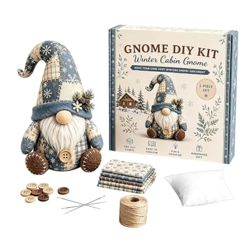 Kit de costura hecho a mano y suministros de tela creativa para manualidades DIY