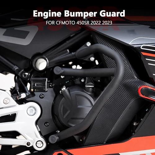 Barre anti-collision pour CFMOTO 450SR pare-carter antichoc noir - 7