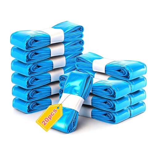 20 Piezas 4.5 Metros largo Recambios Cubos de Pañales Bolsa de Relleno Papelera Pañales Fuerte compatibilidad contenedor de pañales Recambios Resistencia Bebe contenedor de pañales Recambios