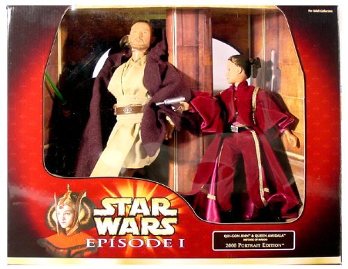 スターウォーズ　エピソードI クワイ＝ガン・ジン&クイーン・アミダラ Amazon.co.jp: スターウォーズ エピソード1 ファッションドール