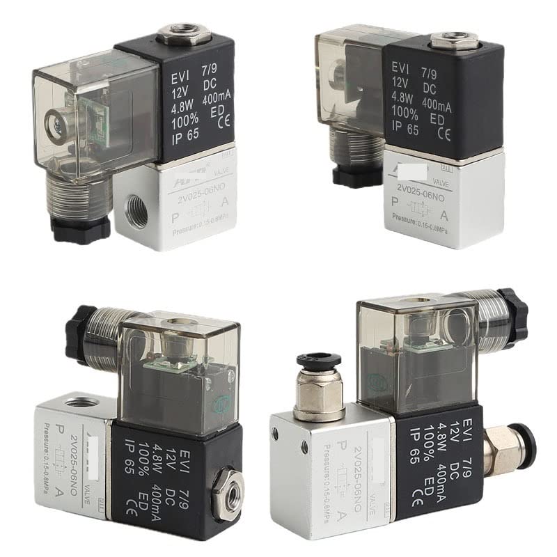 Électrovanne pneumatique à air 2V025-06NO normalement ouvert 2 positions AC220V