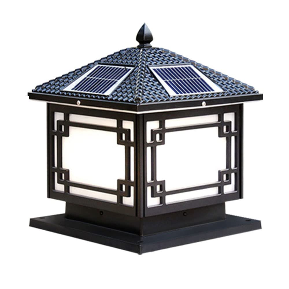 Lampe solaire de jardin étanche style vintage pour sécuriser et illuminer votre allée