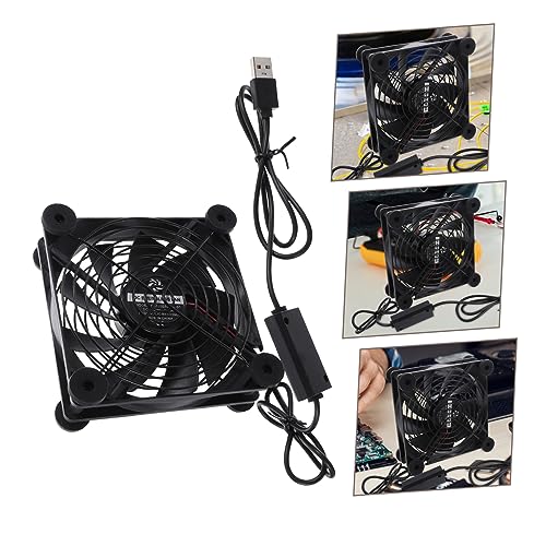 Ventilateur de refroidissement pour routeur et boîtier PC ventilateur USB silencieux SHINEOFI