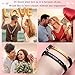 Personalized Custom His and Hers Handmade Rope Braided Nameplate ID Matching Couple Bracelets for Lover (Rosegold plateden-black-YOU ARE MY PERSON-ball)
