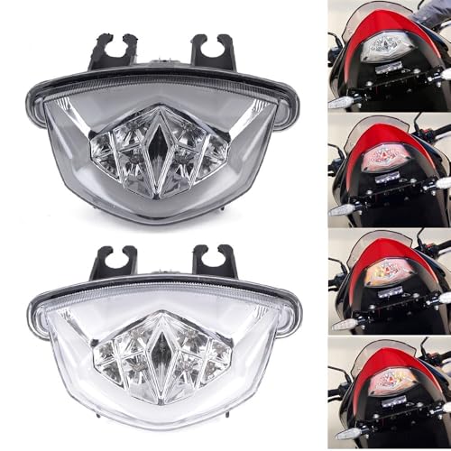 Clignotants Moto avec Feu Stop pour Rouler de Nuit en Sécurité - 2
