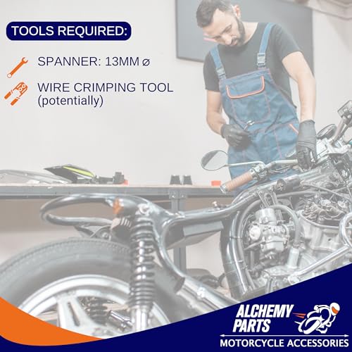 7-Zoll LED Scheinwerfer für Motorräder von Alchemy Parts