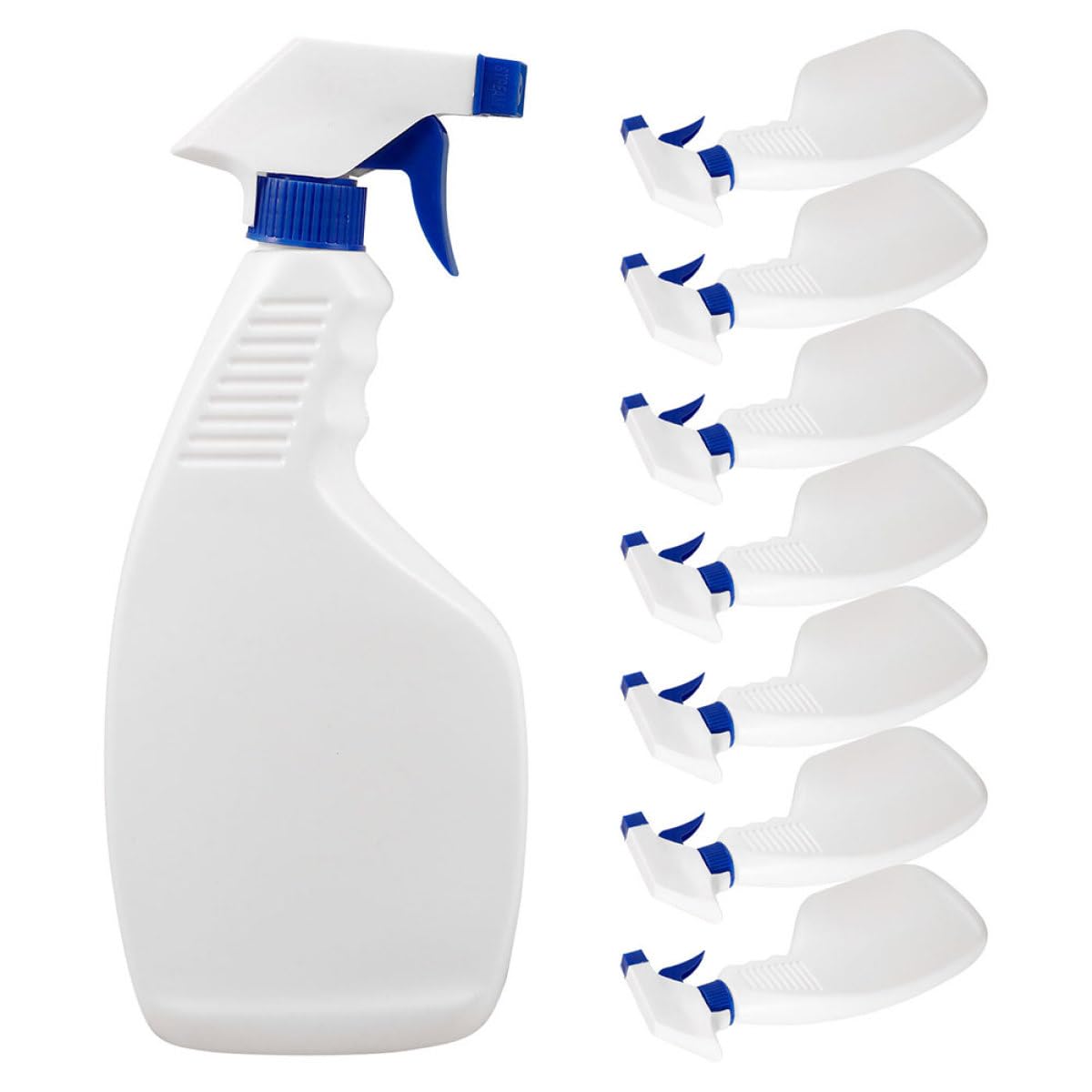 Flacons Pulvérisateurs en Plastique pour Nettoyage Pe, 500ml Lot de 8