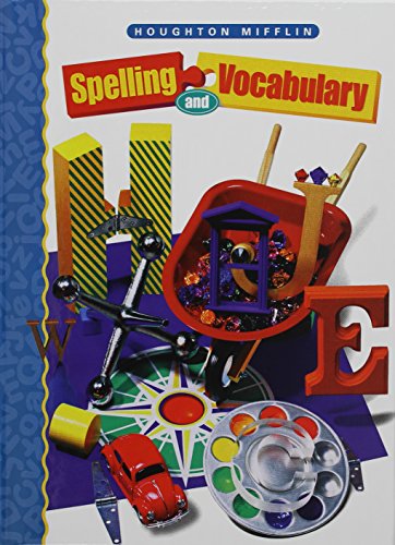 Houghton Mifflin Spelling: Hardcover Student Edition Level 4 1998