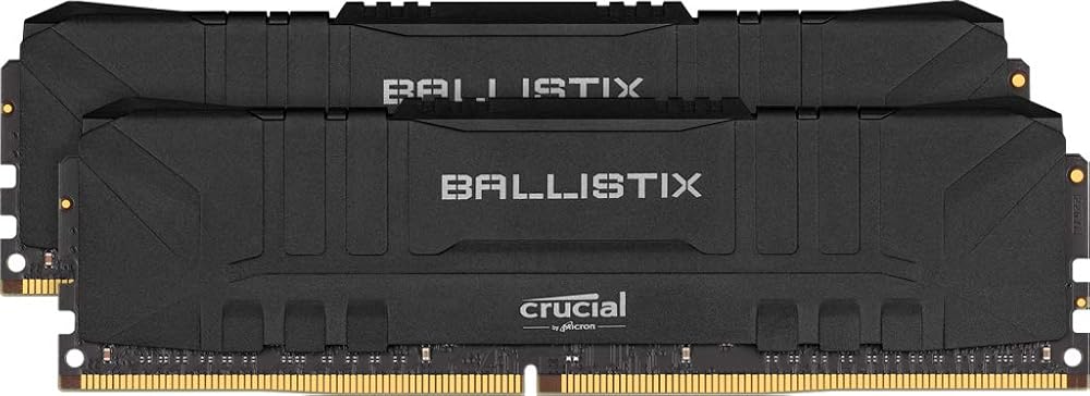 Crucial Ballistix, 32GB (2 x 16GB) DDR4-3600MHz DRAM CL16 Desktop Gaming Memory - View 1