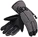ANDORRA Men's Waterproof Thinsulate Touchscreen Winter Ski Gloves ,L,Grey