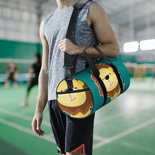 Sac de voyage lion avec grand format de 45cm de long - 7