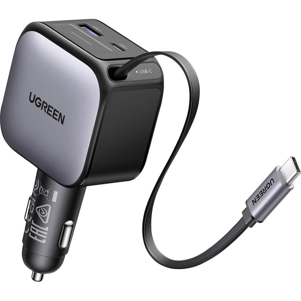 Ugreen Fast Car Charger 2-Port 60W (55212B)