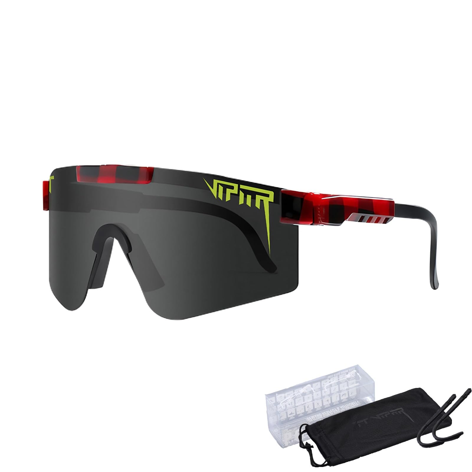 P-V Polarized Sports Sunglasses For Men Women Cycling Glasses Sports Sunglasses UV400 Protection Bike Sun Glasses