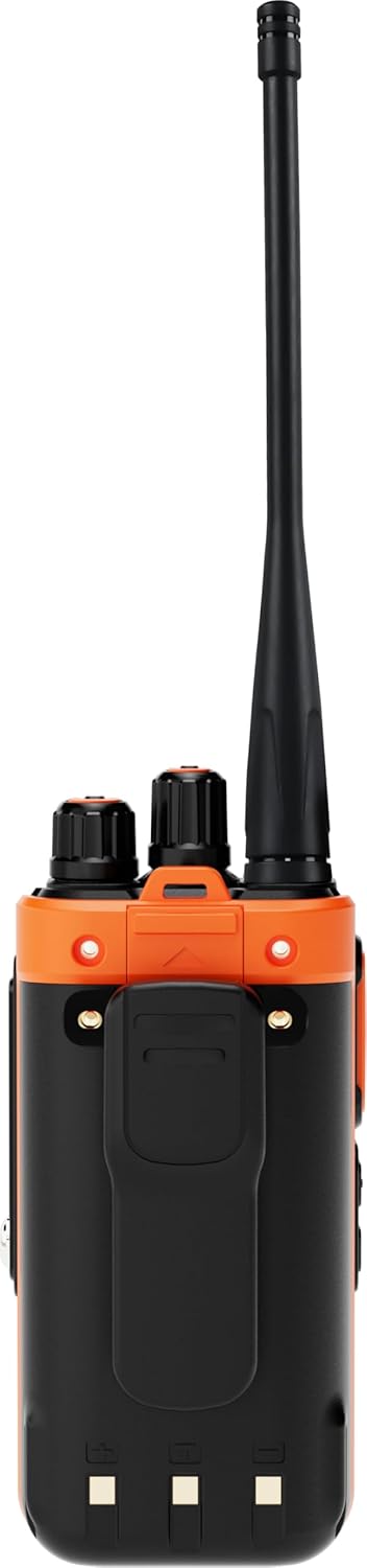 Retevis MateTalk C6 Walkie Talkies with Earpiece,Fast Charging Walkie Talkies Rechargeable with 6 Way Charger,Type-C,One-Key Pairing,VOX,Rugged 2 Way Radios Long Range for Work Hotel Security(6 Pack)