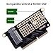 New A1708 M.2 NVME SSD Convert Adapter,M.2 NVME SSD Convert Adapter Card Upgrade Replacement for MacBook Pro 13 inch with Retina Display A1708 Late 2016 Mid 2017