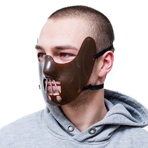 GOODS+GADGETS® Hannibal Lecter Maske - Psychopathen Horror Kostüm