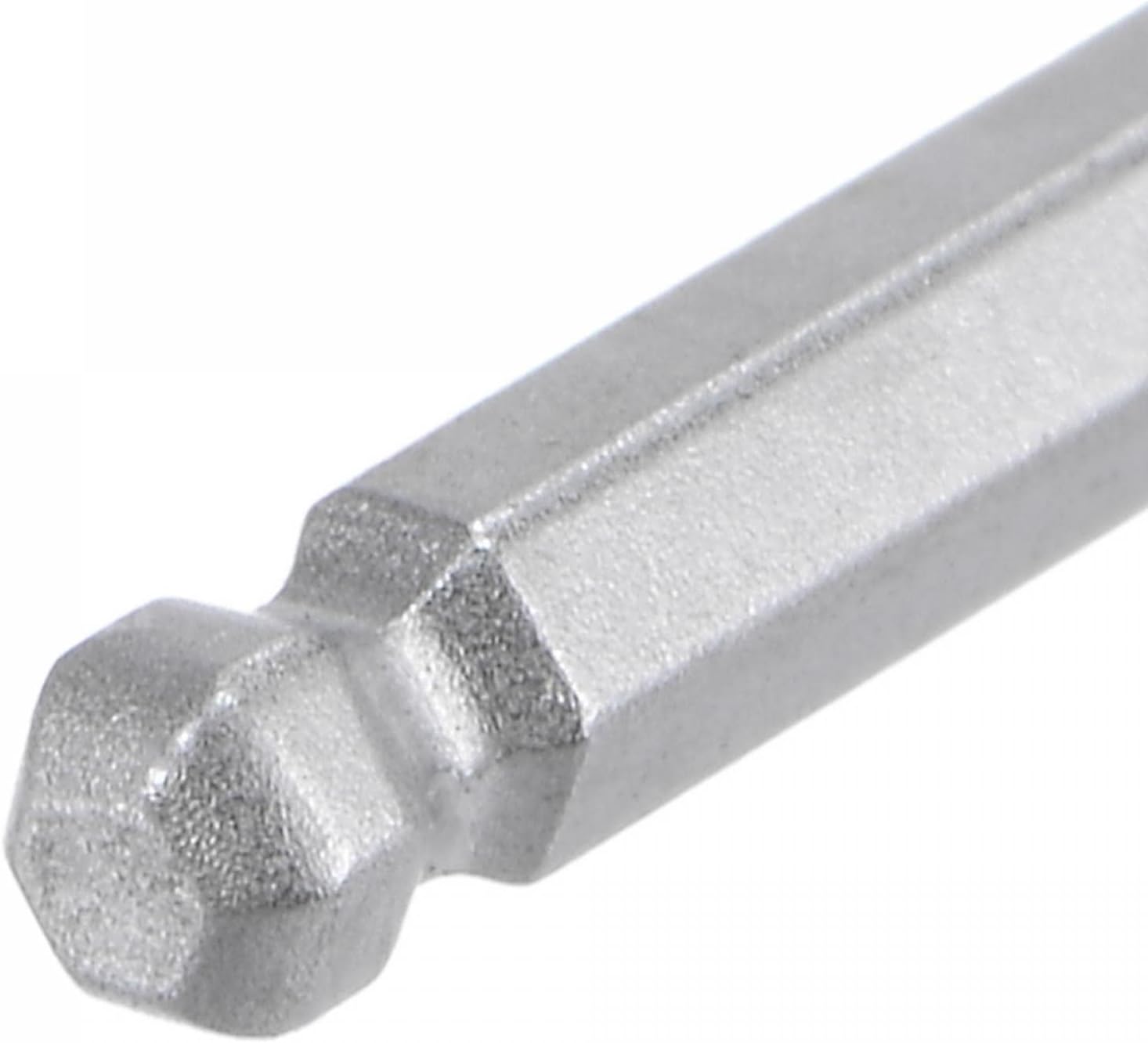 uxcell 1/16" Ball End Hex Key Wrench, L Shaped Long Arm 40Cr Repairing Tool, SAE Sizes