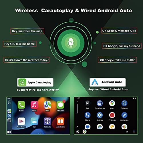 Nvgotev Android 11 Car Stereo Dvd Player For Gmc Sierra Yukon Chevrolet Buick Chevy Silverado，7 Inch Head Unit Support Wifi Bt Steering Wheel Control Quad Core 2G Ram + 32G Rom #TOP4