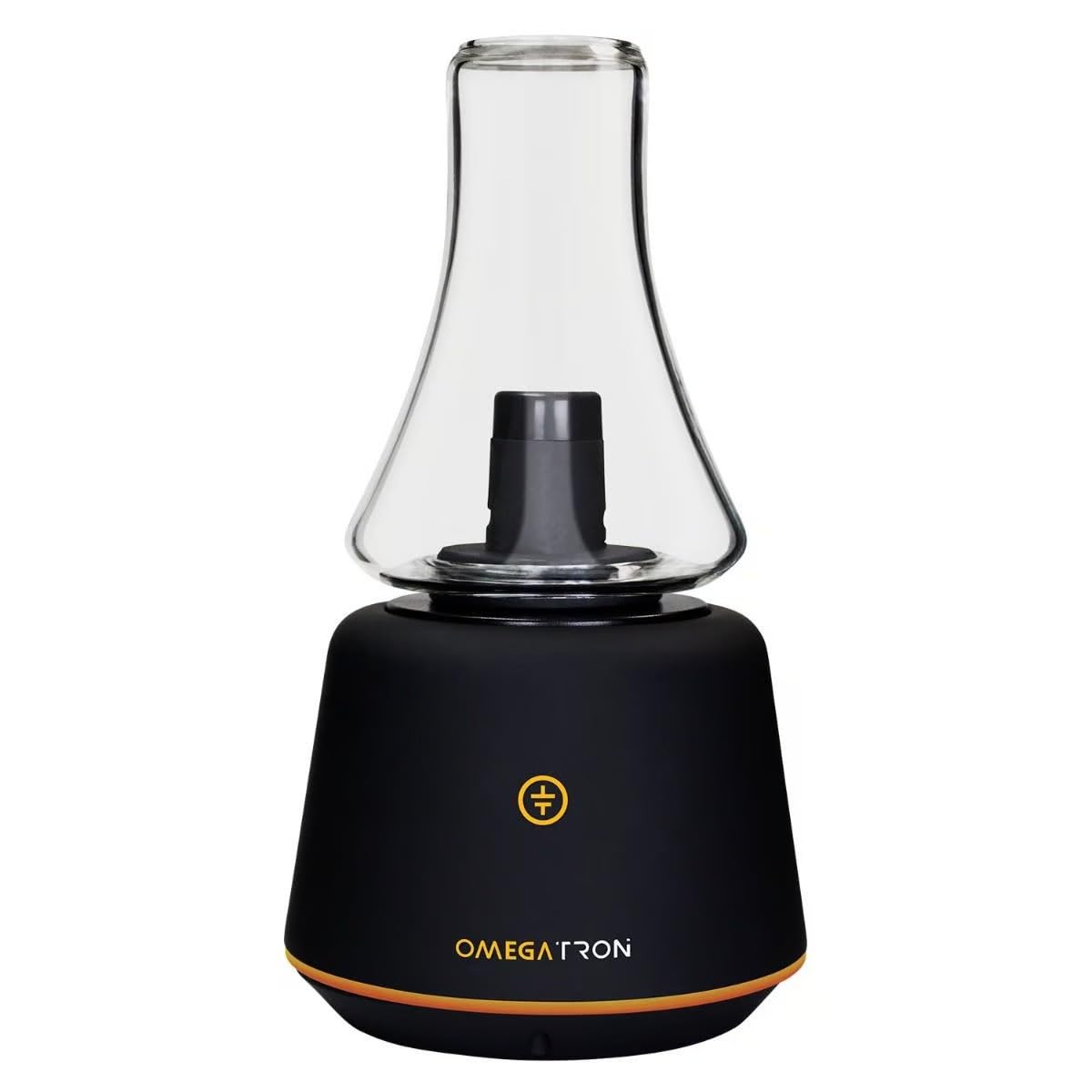 Omegatron Vapor Cup – Push-aktivierter Vaporizer mit Glaskern-Heizelement – 4 Spannungseinstellungen – Kompatibel mit 510er-Gewinde – 3150-mAh-Akku – Nicht für Nikotin