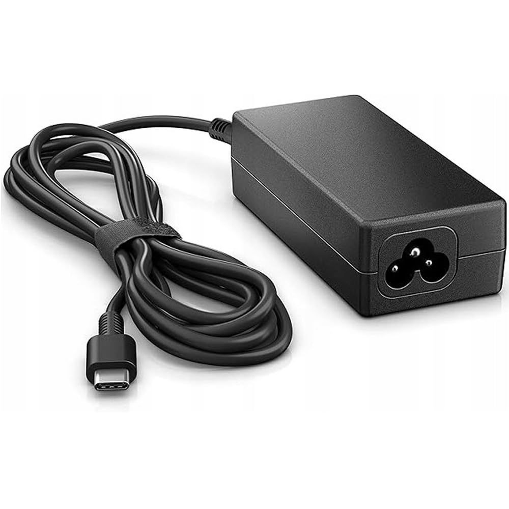 Alimentatore USB C 65W Caricatore compatibile con Lenovo ThinkPad X1 Carbon/Yoga/T14/T15/T470/T480/T490/T590/E580/E590/E595/E14/E15/L14/L15/X280/X380, IdeaPad,C740/720/730/910/920e/Chromebook TYPE C