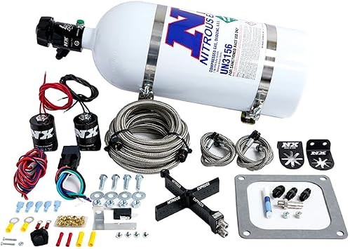 نظام لوحة العارضة السرية Nitrous Express 4500، زجاجة Pro Power 100-500Hp 10#