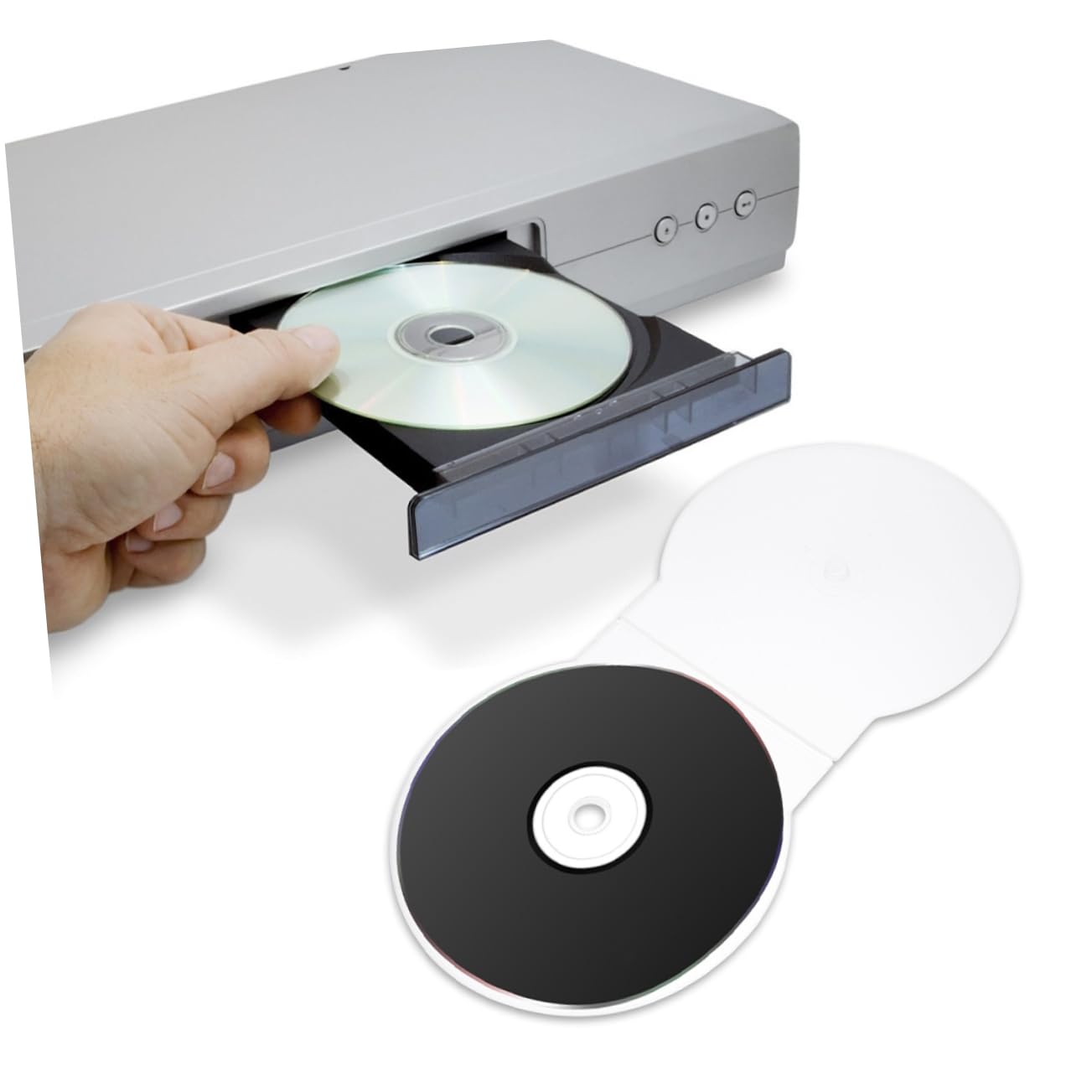 VALICLUD 50pezzi Custodie Trasparenti Per Cd Custodie in Plastica Per Dvd Scatole Porta Cd e Dvd Protezione Da Graffi Per Dischi e