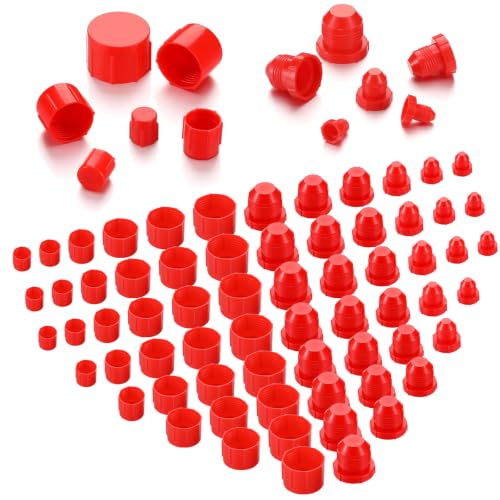 Image of Tallew 72 Pcs Plastic Caps and Plugs Automotive Plug and Cap Kit