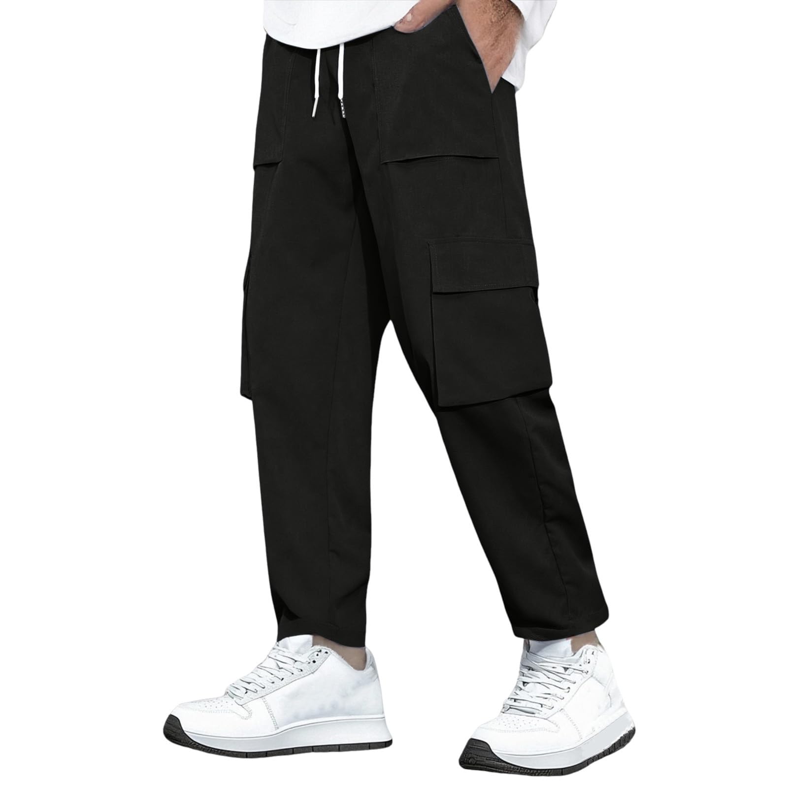 Générique Pantalon De Travail Homme Impermeable Stretch Randonnée Anti Coupure Tronconneuse Tactique Chasse Multipoches Sécurité