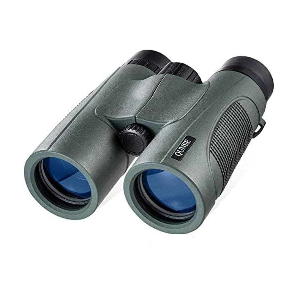 Binocolo QUNSE 10x42 Compatto - Per Birdwatching, Stelle, Concerti (Verde) - Foto 9