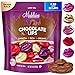 Madelaine Chocolate Lips - Valentine's Day Chocolate Candy - Premium Milk Chocolate Lips Individually Wrapped In Lipstick Colored Italian Foils (1/2 LB)