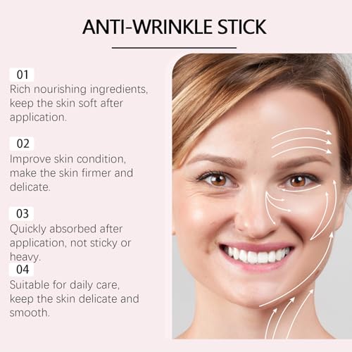 Grospe Bee Venom Collagen Stick,Anti-Wrinkle Firming Cream Stick, Lifting & Tightening Serum Stick,Hydrates and Nourishes Skin,Restore Skin Elasticity,Reduces Wrinkles,Skin Collagen Moisturizer for Dry Skin