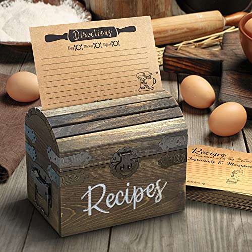 Premium Recipe Cards 4X6 Double Sided - 50 Pcs - Quality Thick Card Stock - 14Pt #TOP4