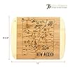 Totally Bamboo A Slice of Life New Mexico State Serving and Cutting Board, 11" x 8.75" #4