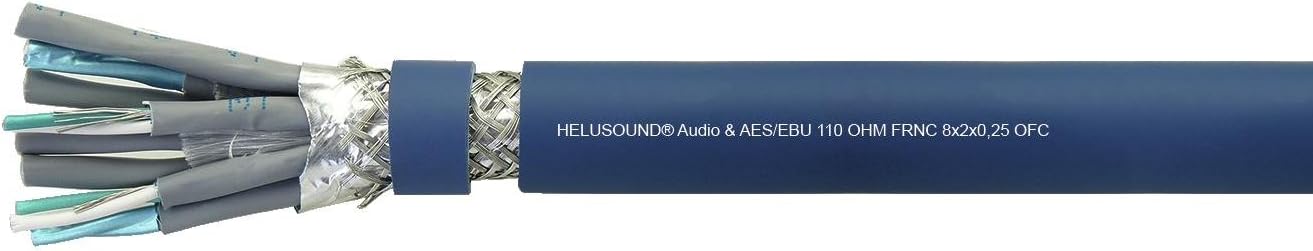 HELUKABELAudio Cable 8 x 2 X0, 25 AES/EBU 100 m