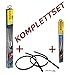 Produktbild BOSCH A958S + H595 Scheibenwischerset Vorne + Hinten + 2 INION Wischergummis 2mmService