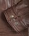 Blingsoul Real Lambskin Brown Leather Jacket for Men | [1100374] Wick Cognac, L