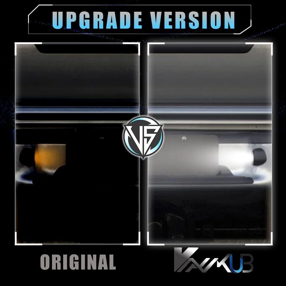 LED License Plate Light for 1998 1999 2000 2001 2002 2003 2004 2005 Chevy Blazer S10 GMC Jimmy GMC Sonoma Oldsmobile Bravada Pickup Truck, Chevy GMC White Led Rear Tag Lamp, 2PCS