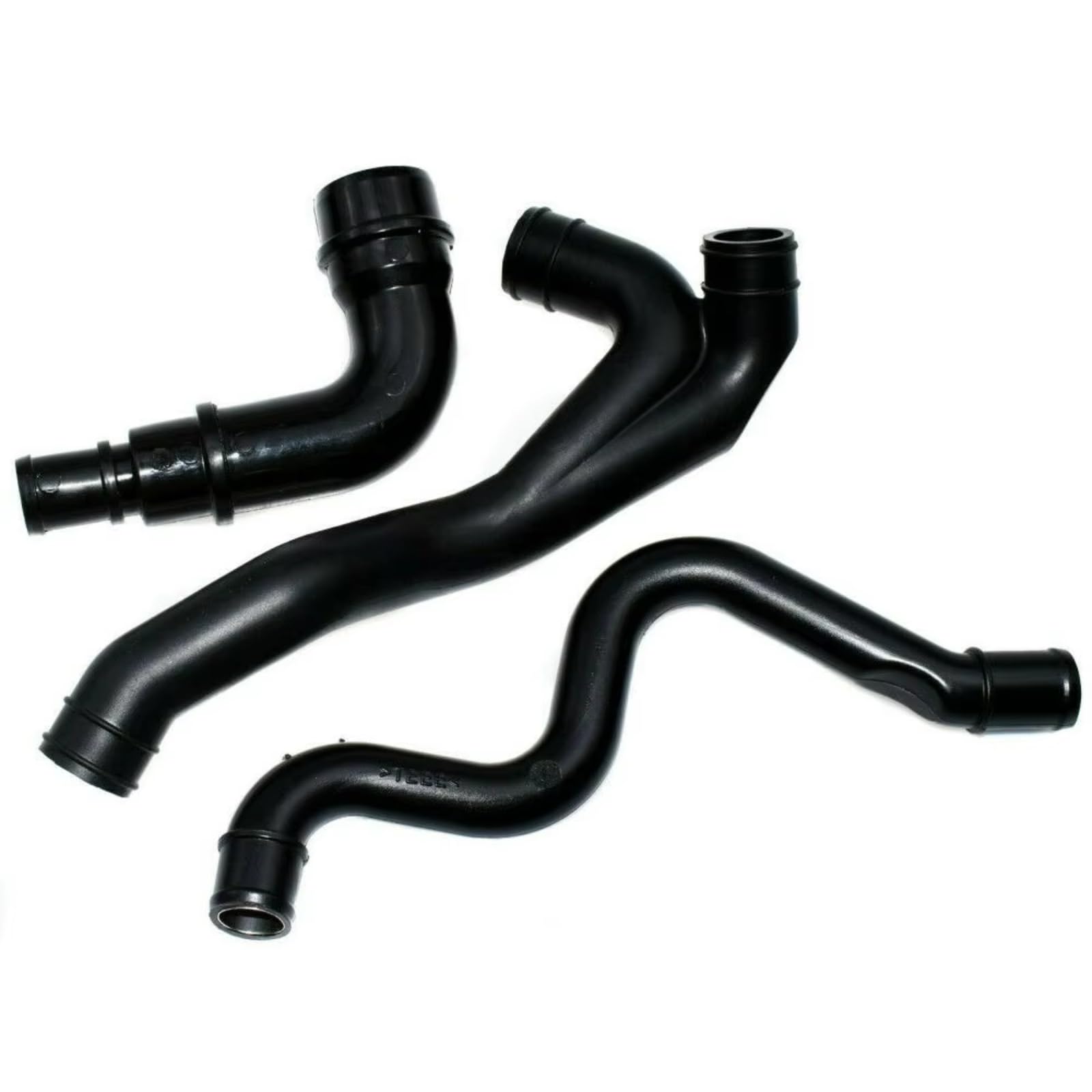 Fvoirss One Color Engine Breather Vent Hose Compatible With Vw For Jetta 1999-2003 For Bora 1999-2005 For Golf 1998-2006 1.8T Crankcase Breather Hose Pipe Valve Kit 058133753D