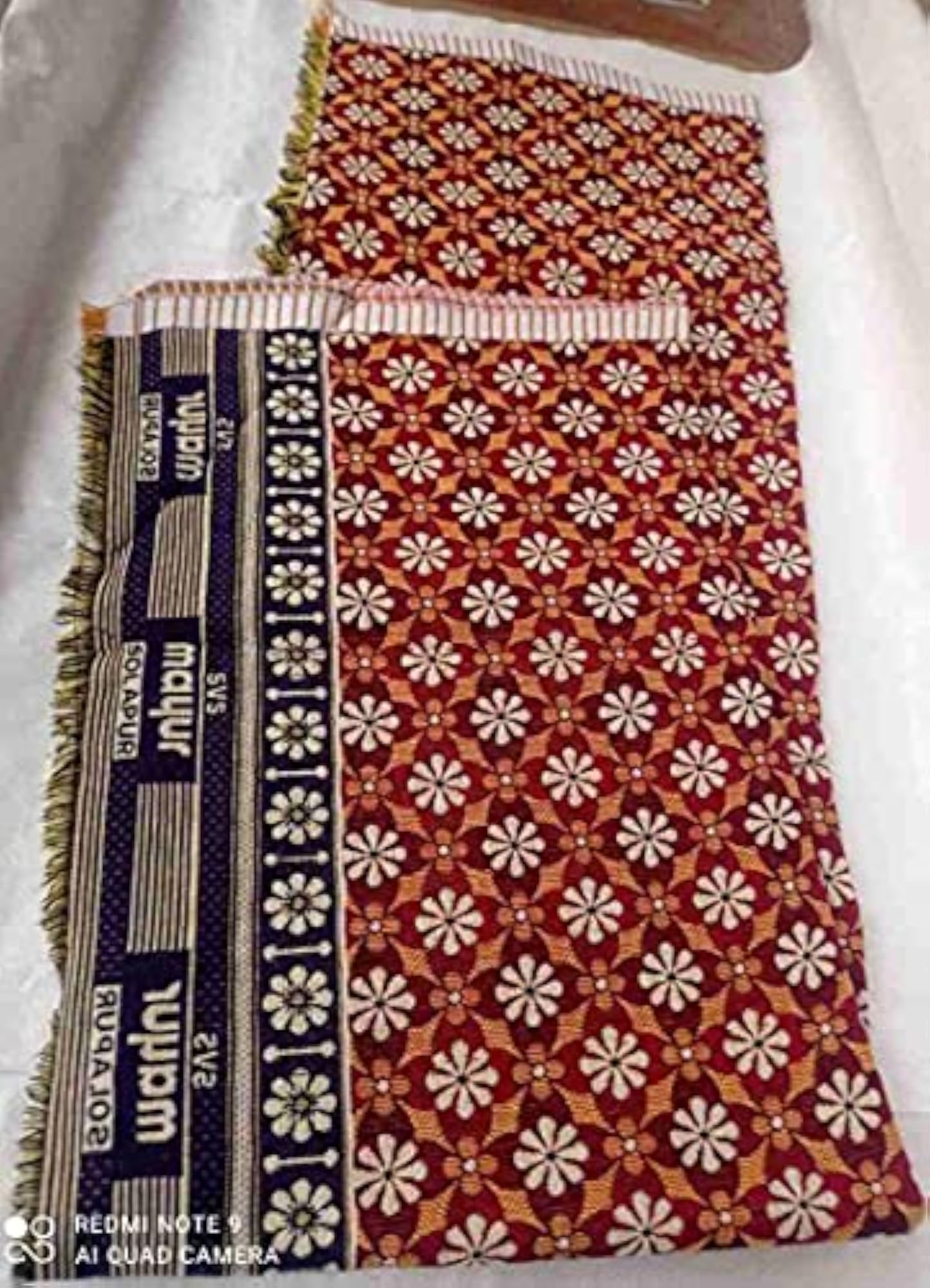 Mayur Solapur Blanket Chaddar Floral Top Sheet