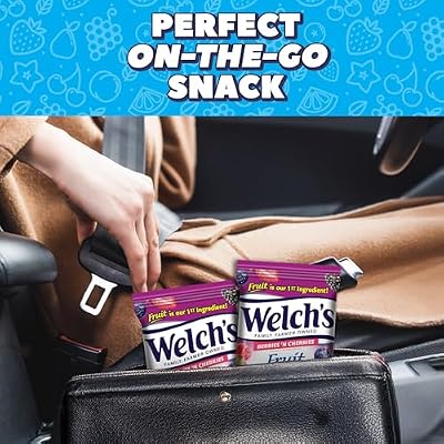 Welch's Fruit Snacks, Berries 'N Cherries, Gluten Free, Sharing Size Bags, Perfect Snacks for Kids and for the Office, 5 oz (Pack of 12)