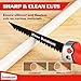 Goldblatt Folding Drywall Saw, Jab Saw, Hand Saws with Soft Grip Handle, Sheetrock Saws for Wallboard, Drywall, Plywood and PVC