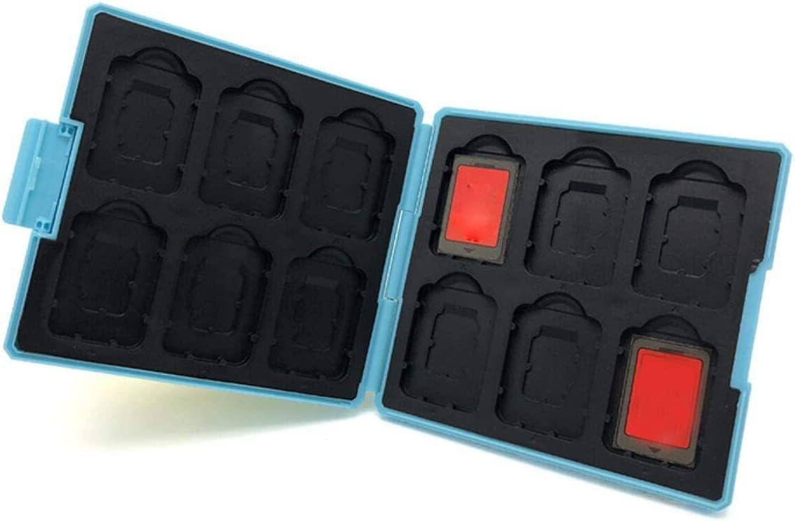 24 in 1 Game Cards Storage Case for Switch NS Game SD Cards Water Proof Box Hard Protection Shell (C)