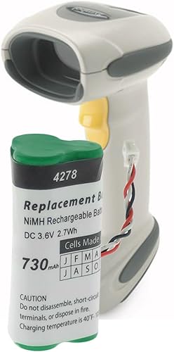 Artisan Power Ls4278, Li4278, Li4278, batería de símbolo de cebra, escáner de código de barras BTRY-LS42RAA0E-01, 82-67705-01, DS6878, DS6878-HC