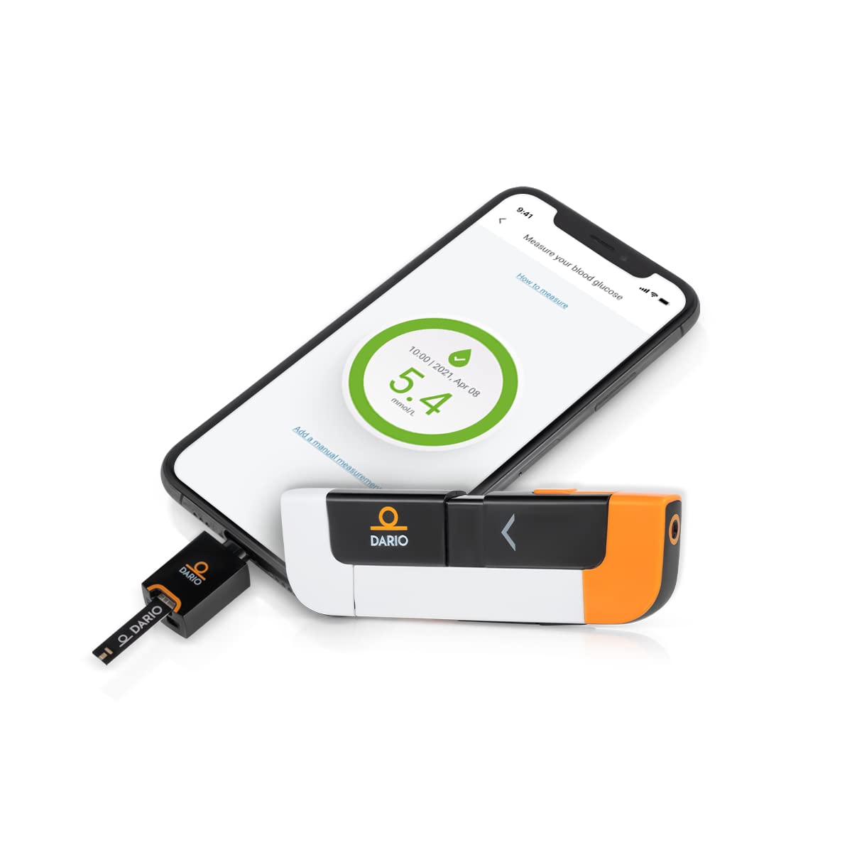 Buy DARIO Blood Sugar Monitor Kit Test Your Blood Glucose Level on your iPhone with the Free