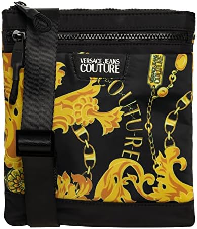 Versace Jeans Couture men crossbody bags black - gold