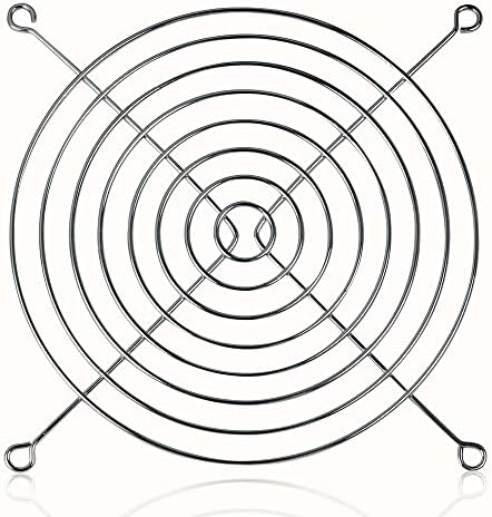 ARCTIC Fan Grill 120 mm - CPU Case Fan Grill, Made out of Nickel Plated Steel, Air Flow Transparent, Prevents Cable Damage