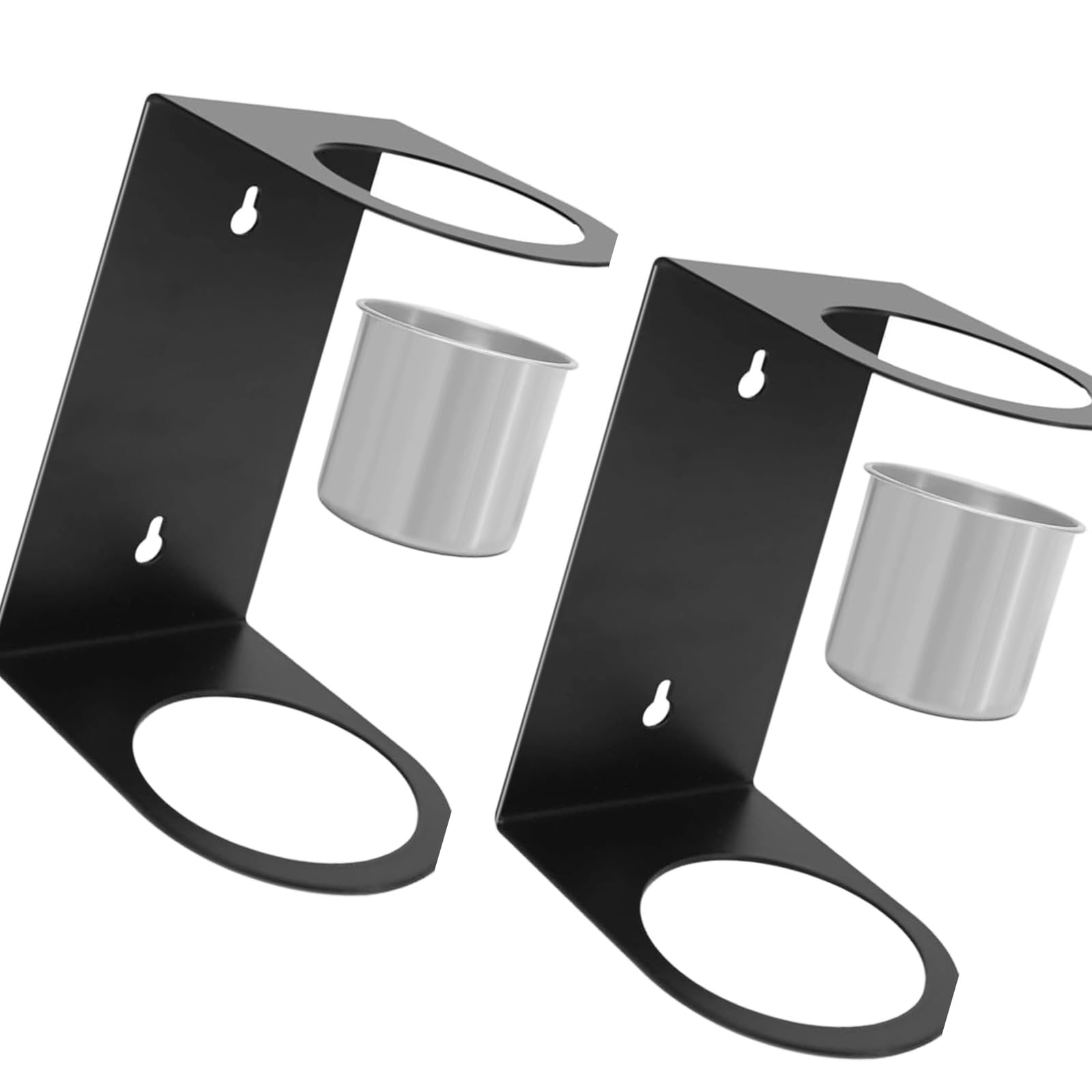 APGLSXY Duty Metal Funnel Holder Wall Mount Storage Rack Iron Bracket for Kitchens Garage Workshop Kitchens Organizers
